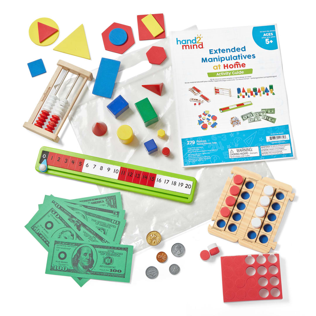 MANIPULATIVES AT HOME KIT, EXT,  AGES 5+