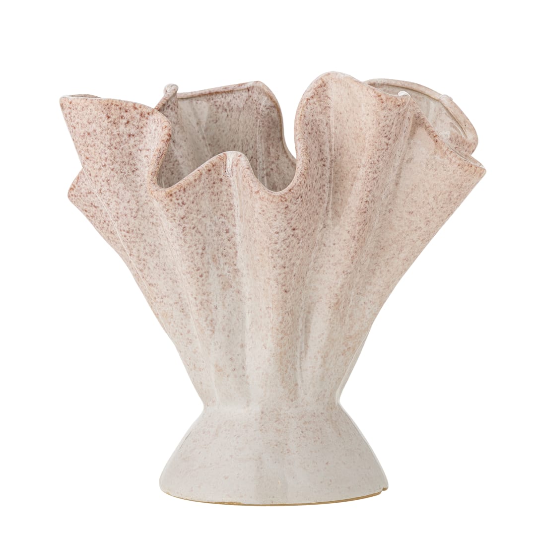 82062657 - Plier Vase, Rose, Stoneware STOCK: 13