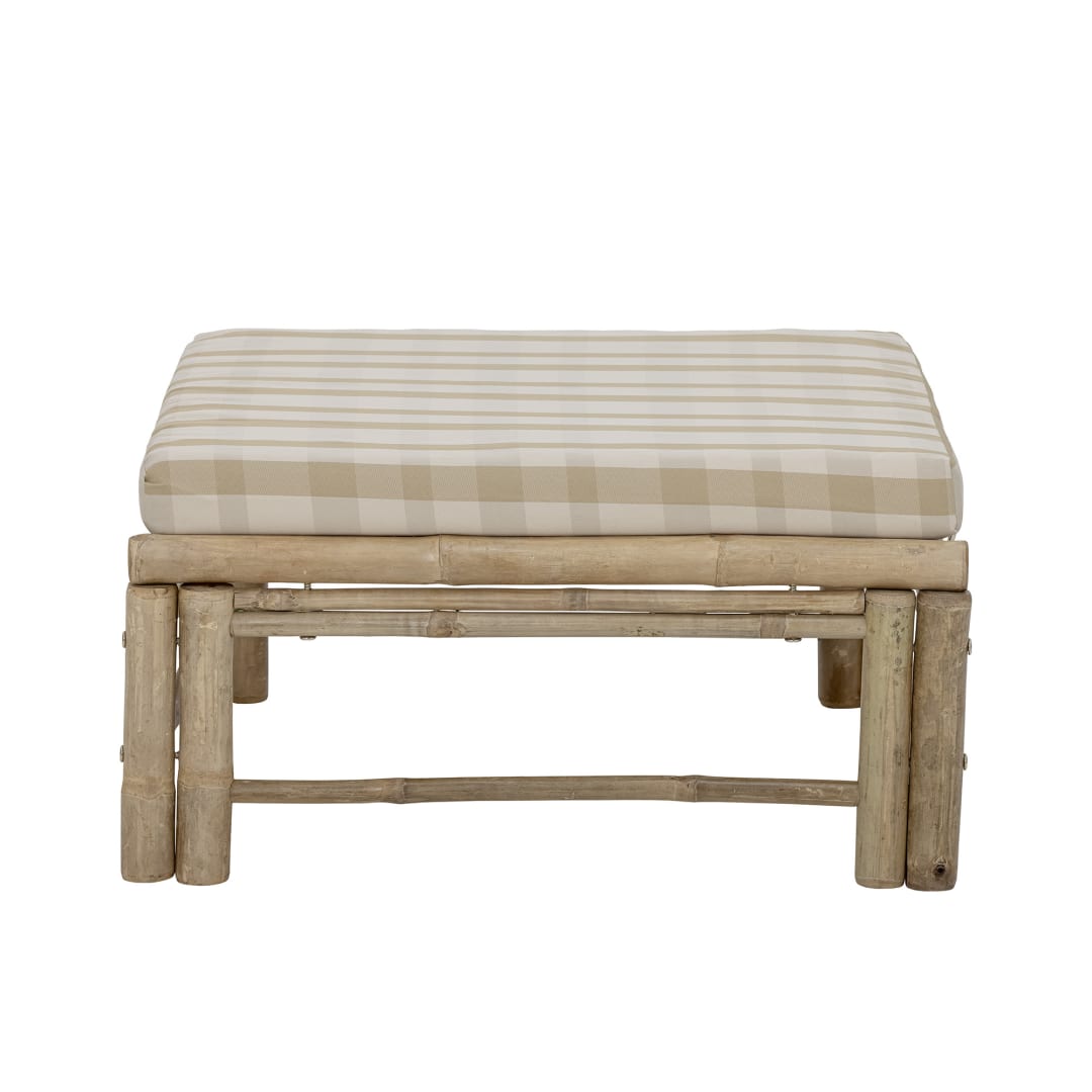 82051110 - Korfu Module Pouf, Nature, Bamboo STOCK: 1