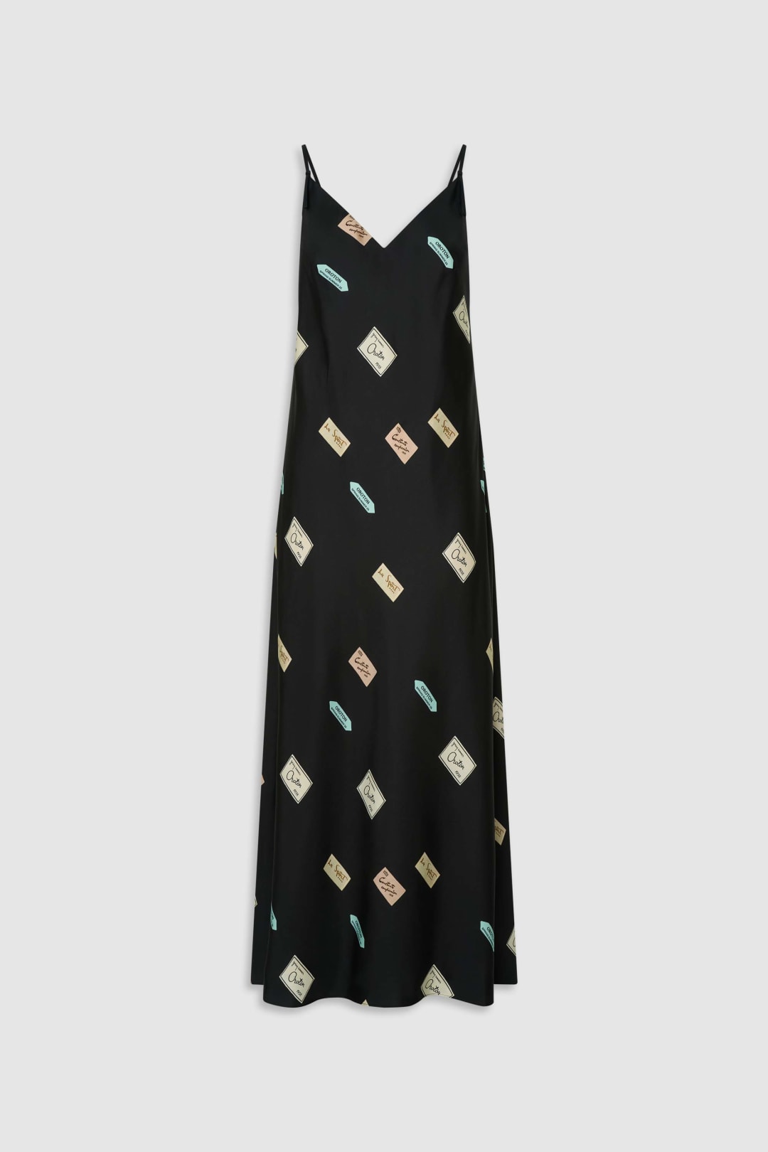 Vintage Label Slip Dress