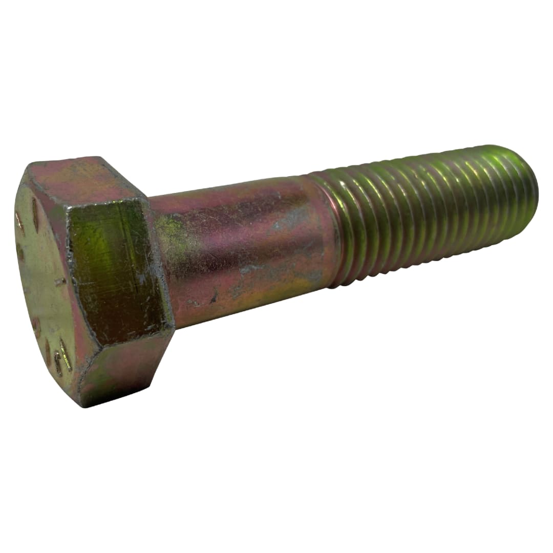 Infasco 1-8 x 4-1/2" Hex Head Bolt USS Grade 8 Zinc - Yellow