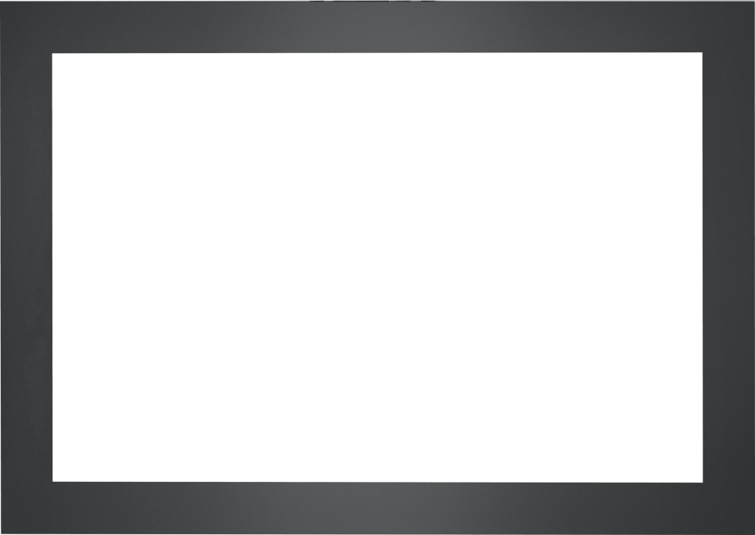 Faceplate - Small 4-Sided, 2.5" Charcoal (for 4-Sided Backerplate) for Oakville™ X4