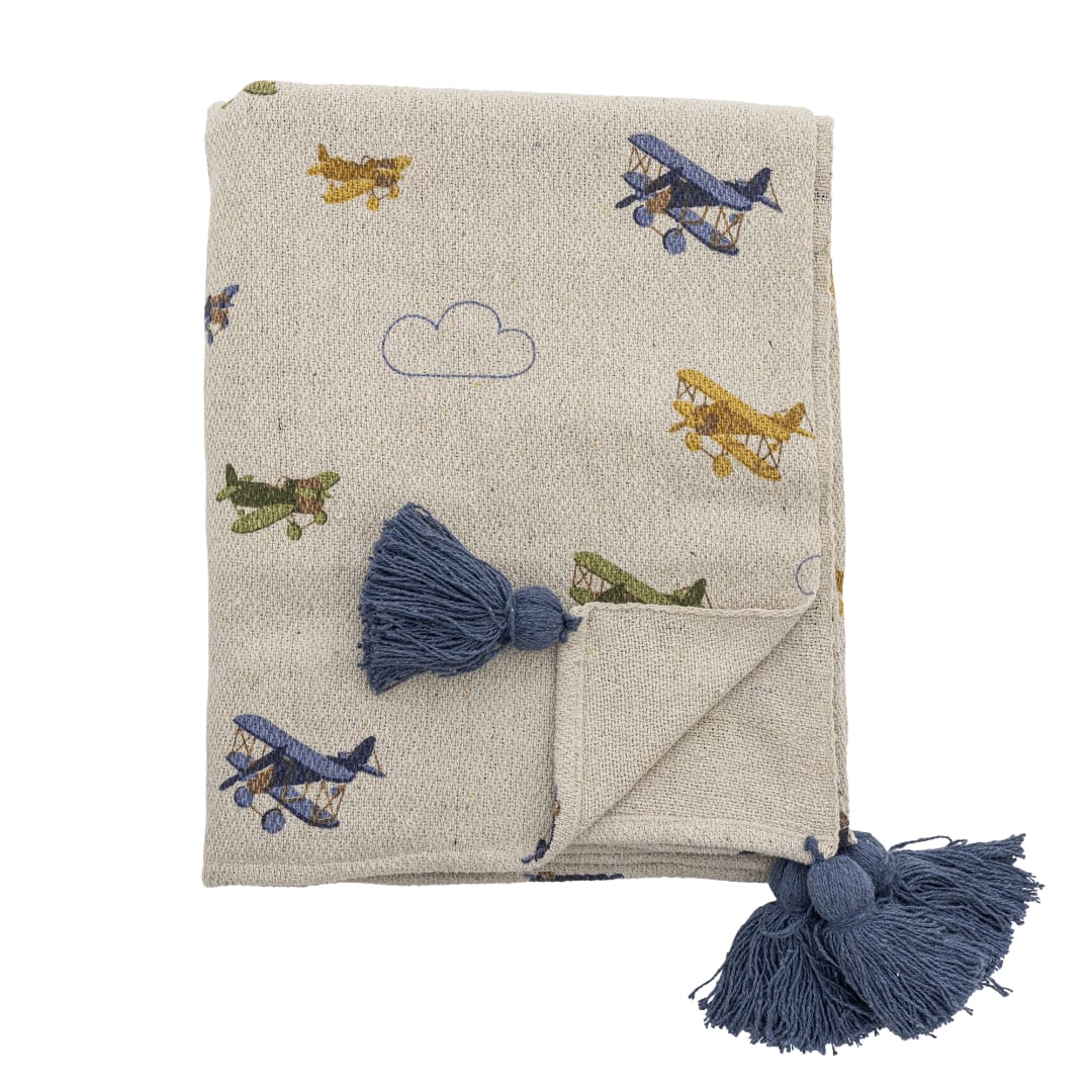 82062743 - Plane Throw, Nature, Recycled Cotton STOCK: 300