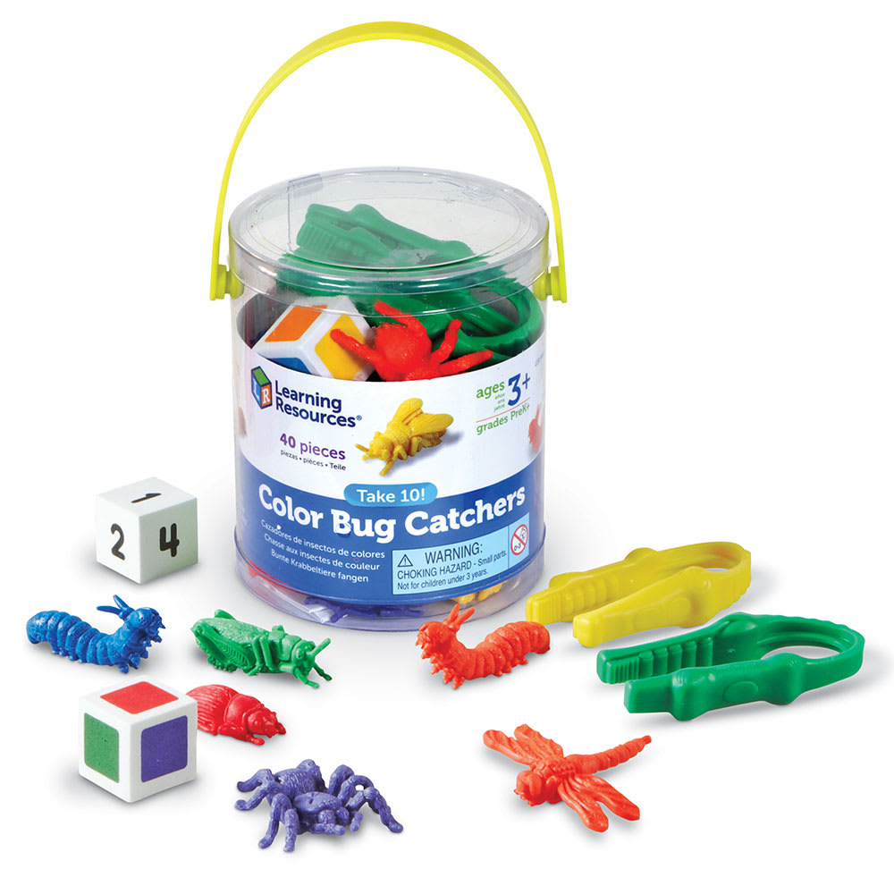 TAKE 10 GAMES COLOR BUG CATCHERS