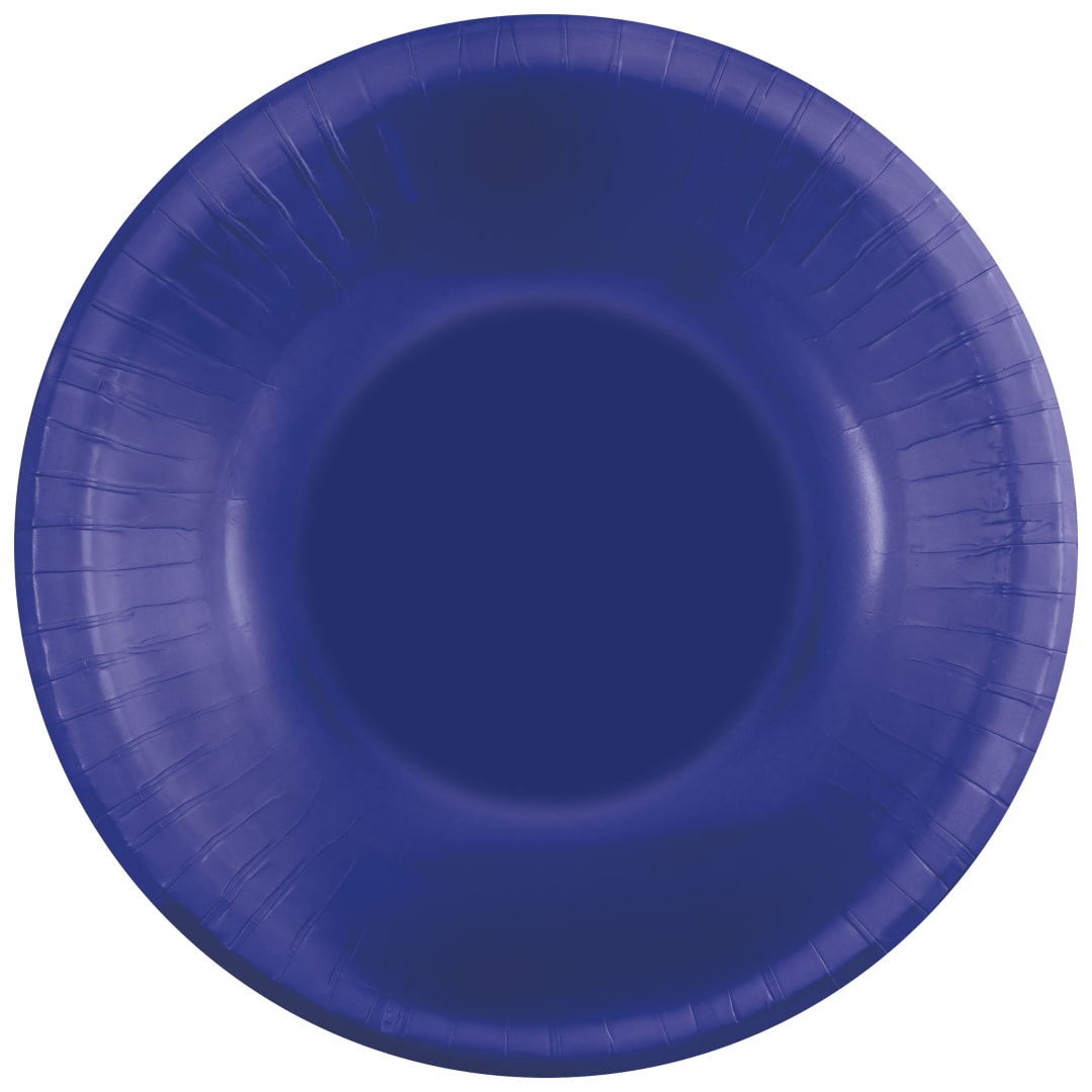 True Navy Solid 20oz Paper Bowls, 20ct