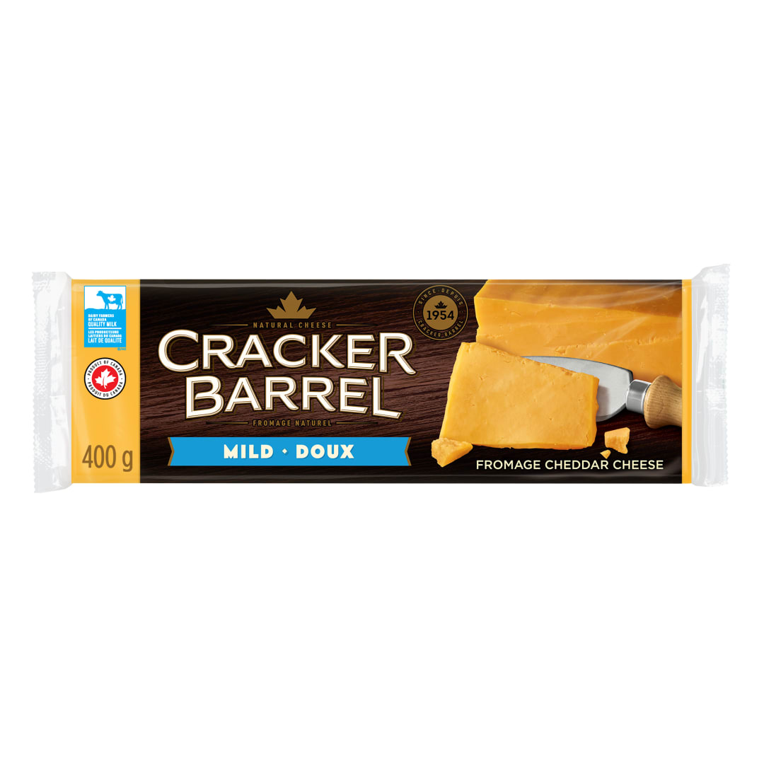 Cracker Barrel Mild Cheddar Cheese, 400g