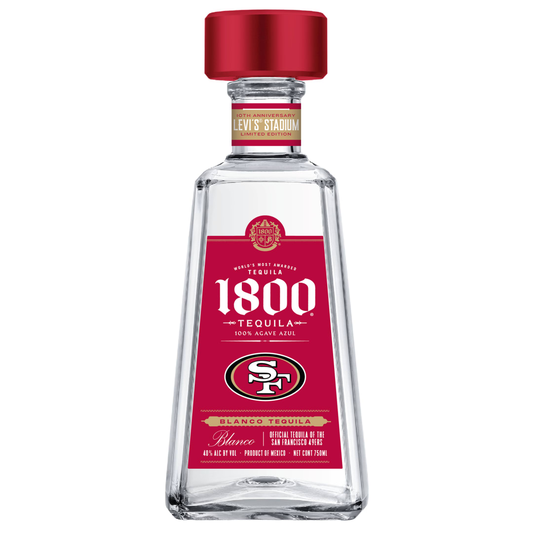 1800 Tequila Blanco - San Francisco 49ers