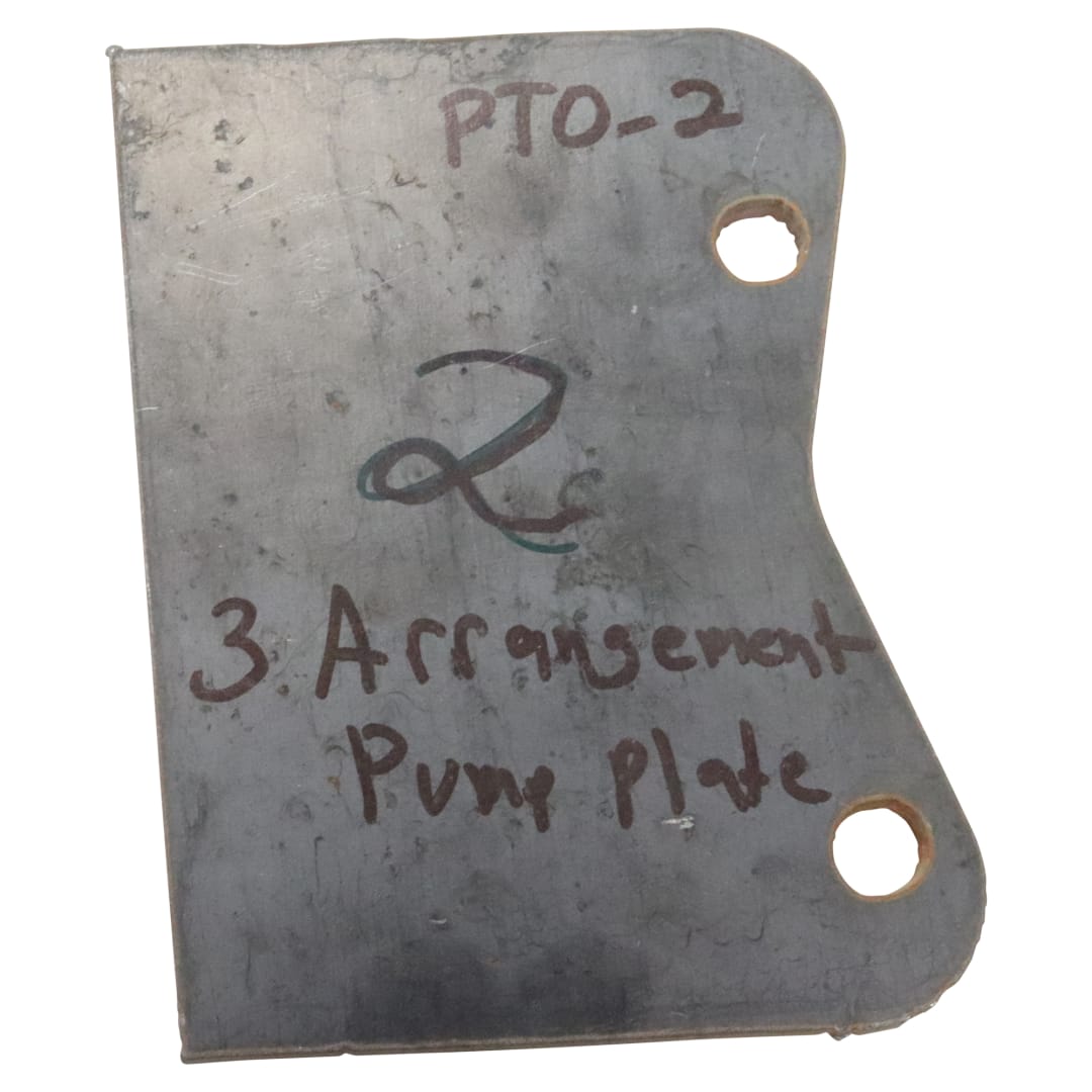 3 Arrangement Pump Plate