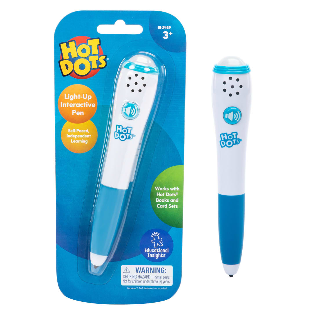 HOT DOTS®  LIGHT-UP INTERACTIVE PEN