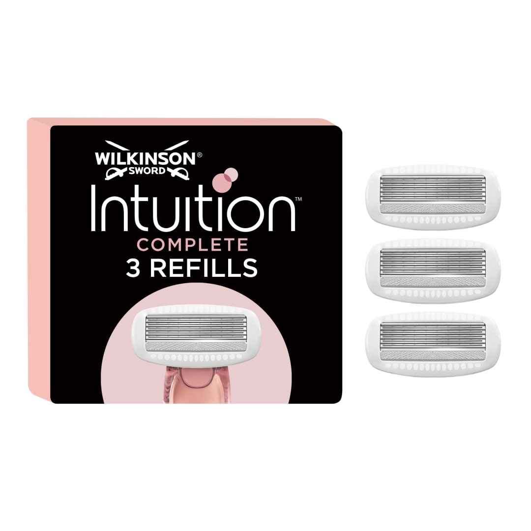 Wilkinson Sword Intuition Complete Women's Razor Blades 3 Pack Refill