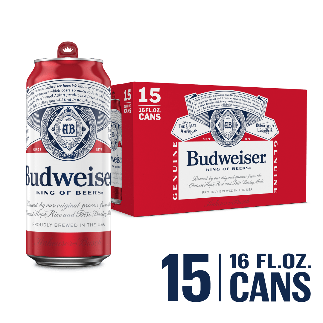 Budweiser 15x16 oz Can Suitcase CARRIER - Revised Callout