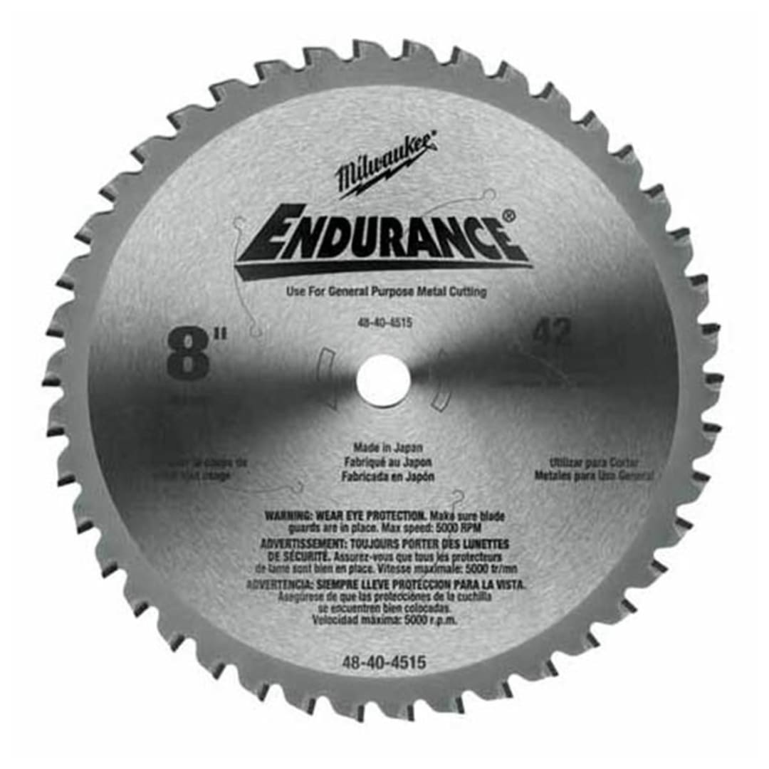 Milwaukee 8" Circular Saw Blade, 42 Teeth