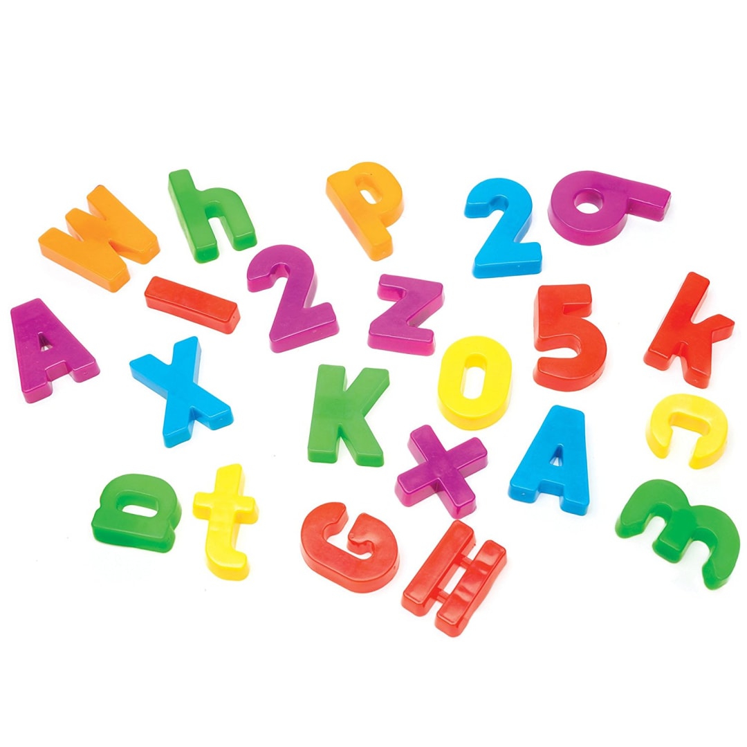 MAGNETIC ALPHABET & NUMBERS