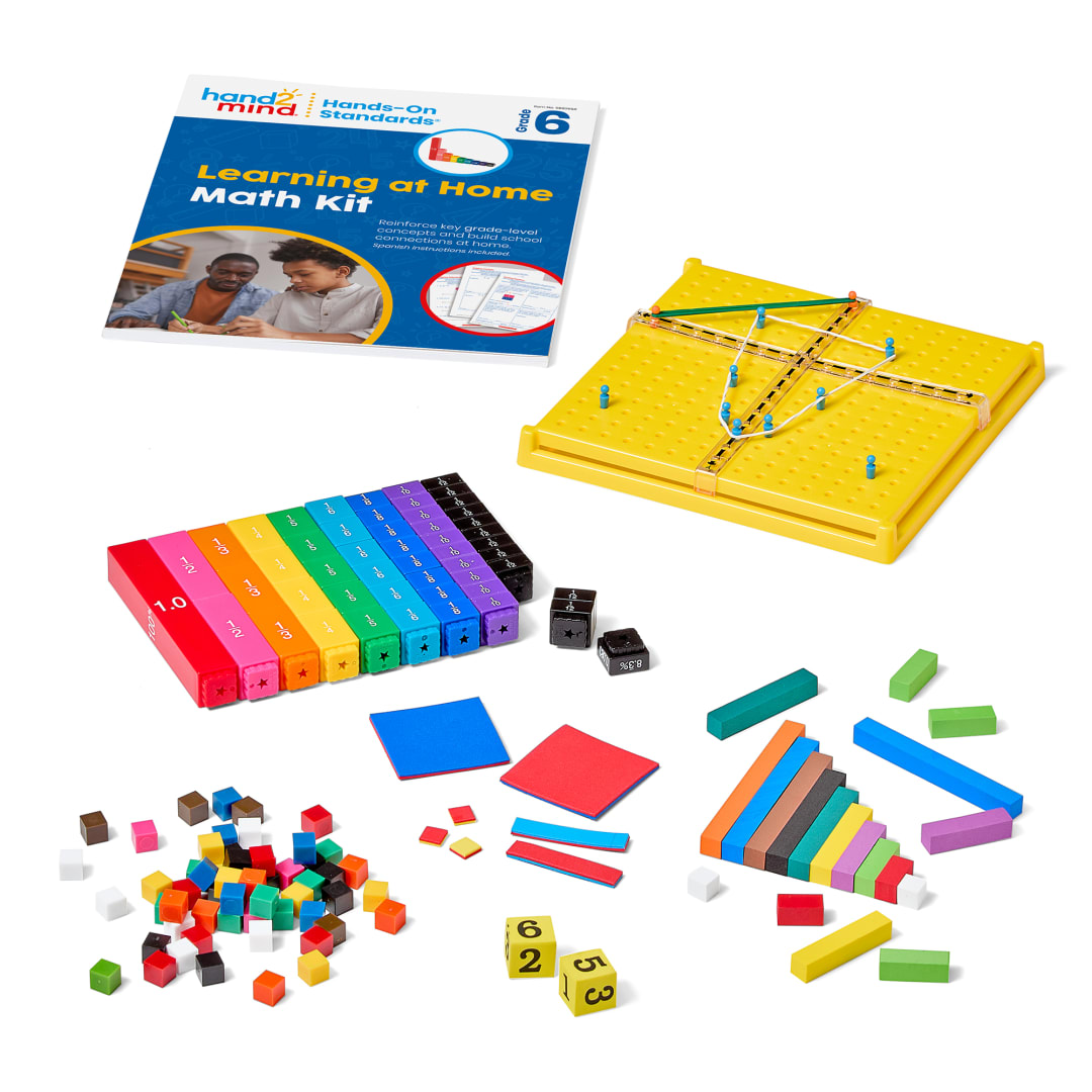 Learning at Home Math Kit, Grade 6