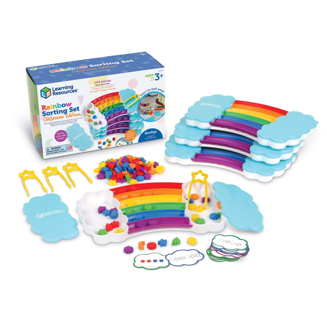 Rainbow Sorting Set Classroom Edition