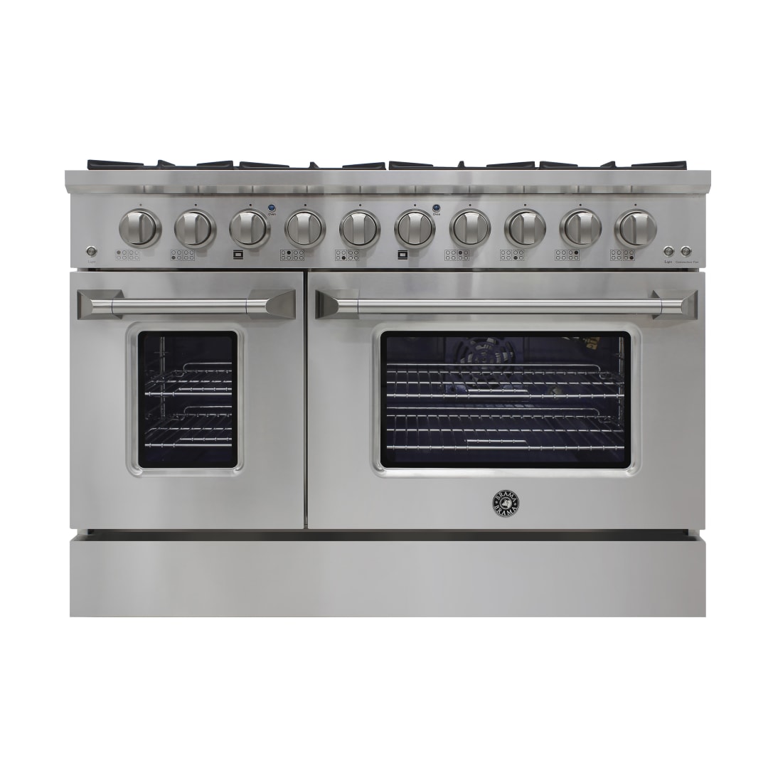 BR4801SSDF - 48" Dual Fuel Range, Stainless