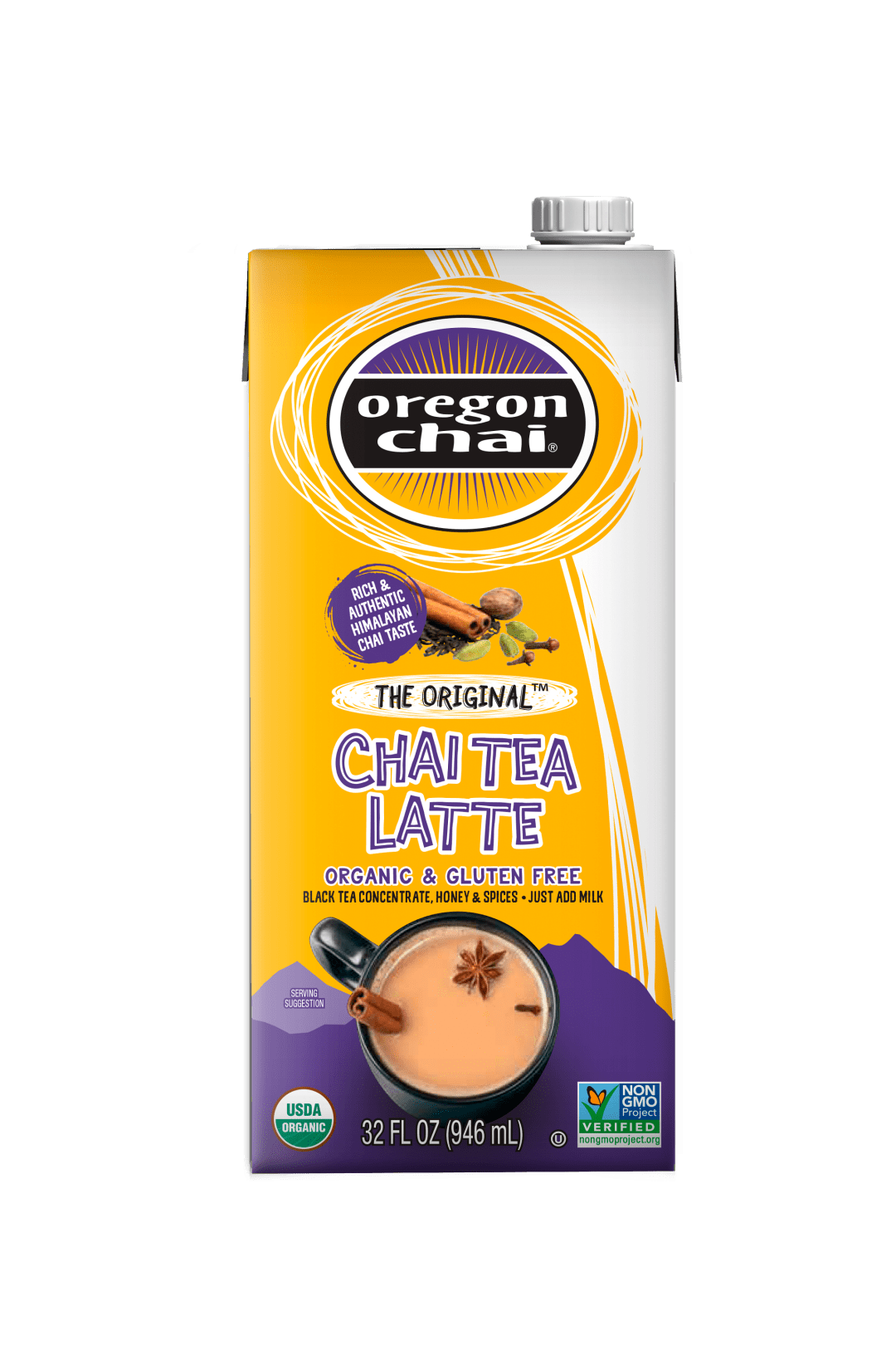 Oregon Chai Original Chai, 6 x 32 fl oz