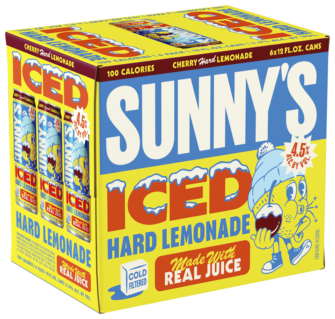 Sunny's Iced Hard Lemonade Cherry Hard Lemonade 6 Pack