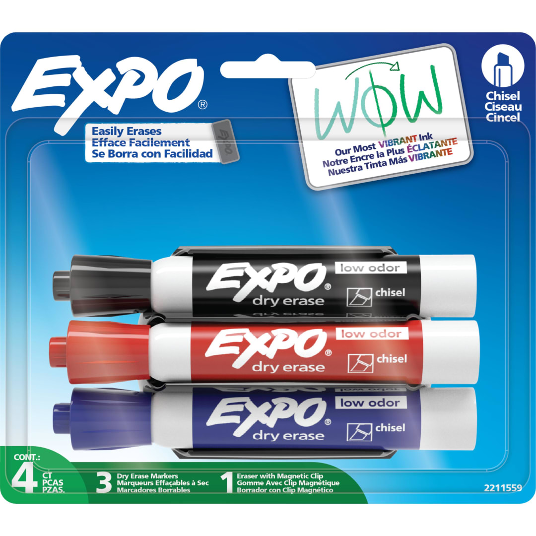EXPO DE LO CHISEL 3CT + ERASER