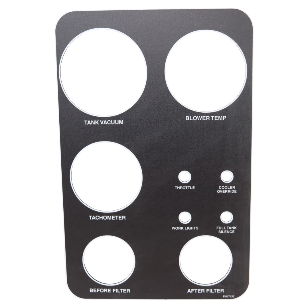 Cusco Control Panel Overlay with Cooler DNR and Spotlight with Metal B Plate