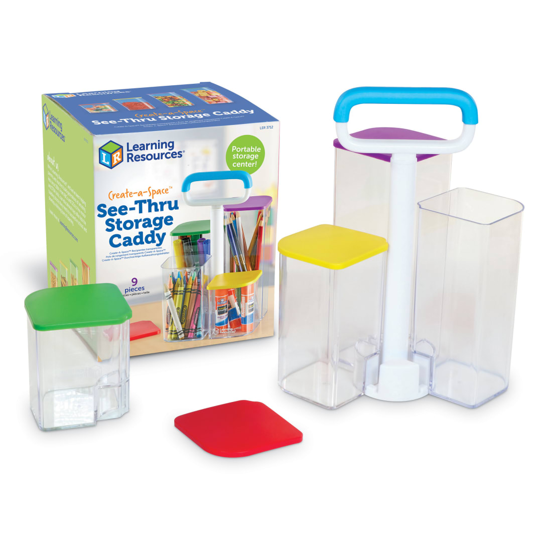 Create-a-Space™ See-Thru Storage Caddy