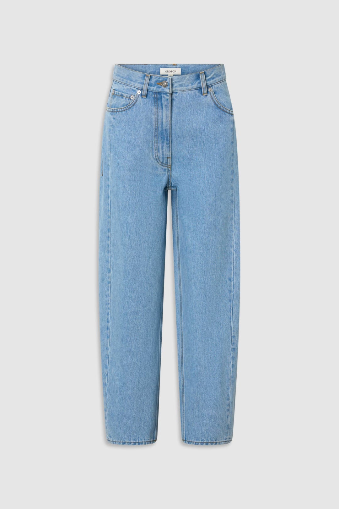 Barrel Leg Denim Jean