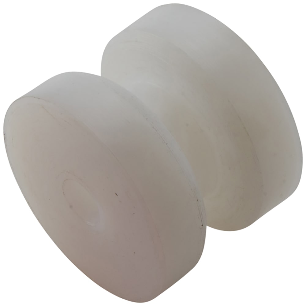 Galbreath™ 2 1/2" Grooved Roller for Aluminum Container Lid