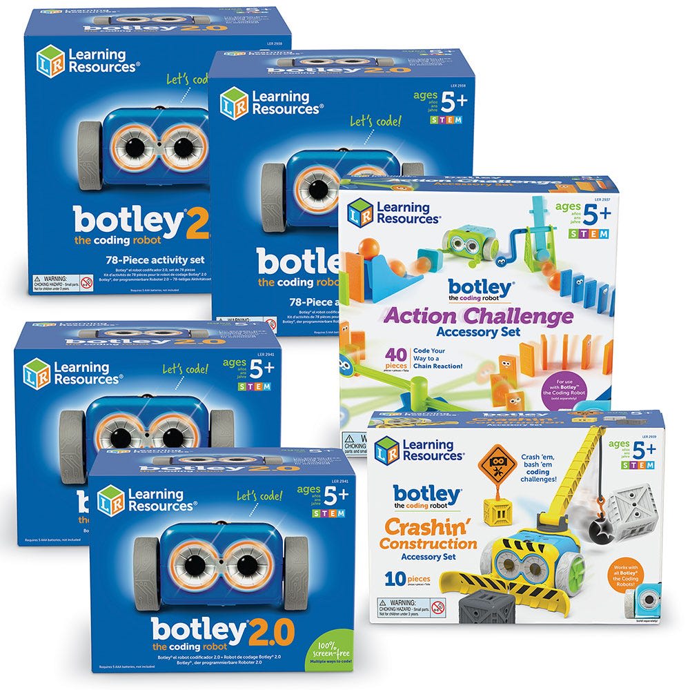 BOTLEY® 2.0 CODING ROBOT CLASSROOM BNDLE
