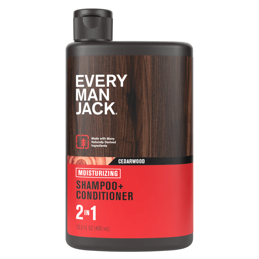 Every Man Jack 2-in-1 Shampoo + Conditioner - Cedarwood - 13.5 fl oz