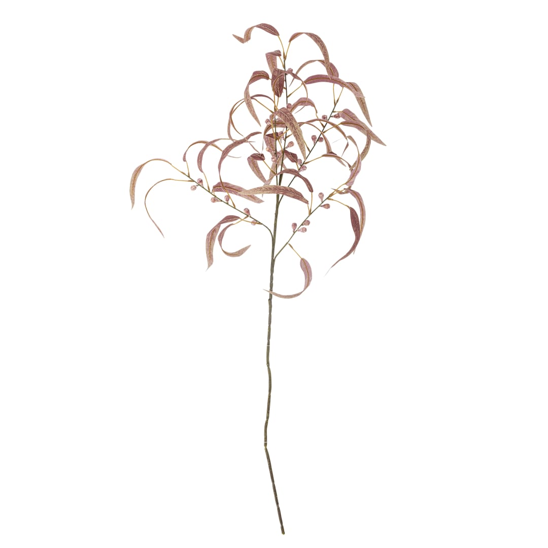 82061470 - Eucalyptus Stem, Red, Artificial Flowers STOCK: 300