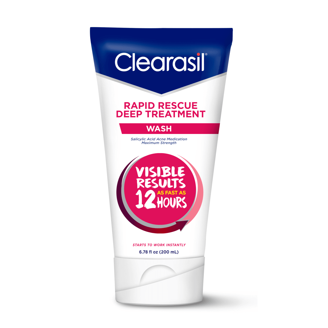 CLEARASIL® Rapid Rescue - Deep Treatment Wash 12/6.78 oz.