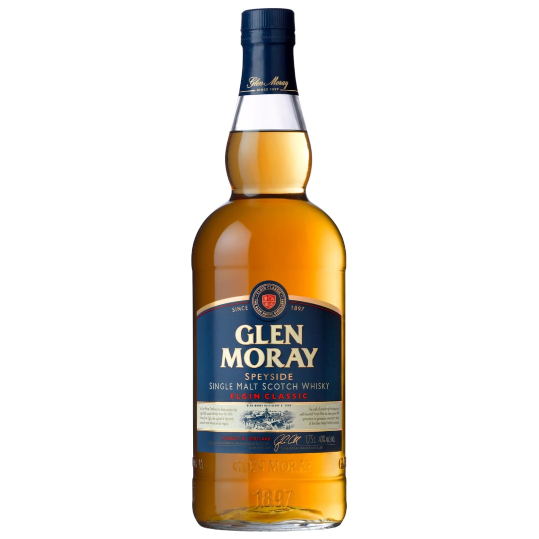 Glen Moray Classic Single Malt Scotch Whisky 1.75l 80 Proof