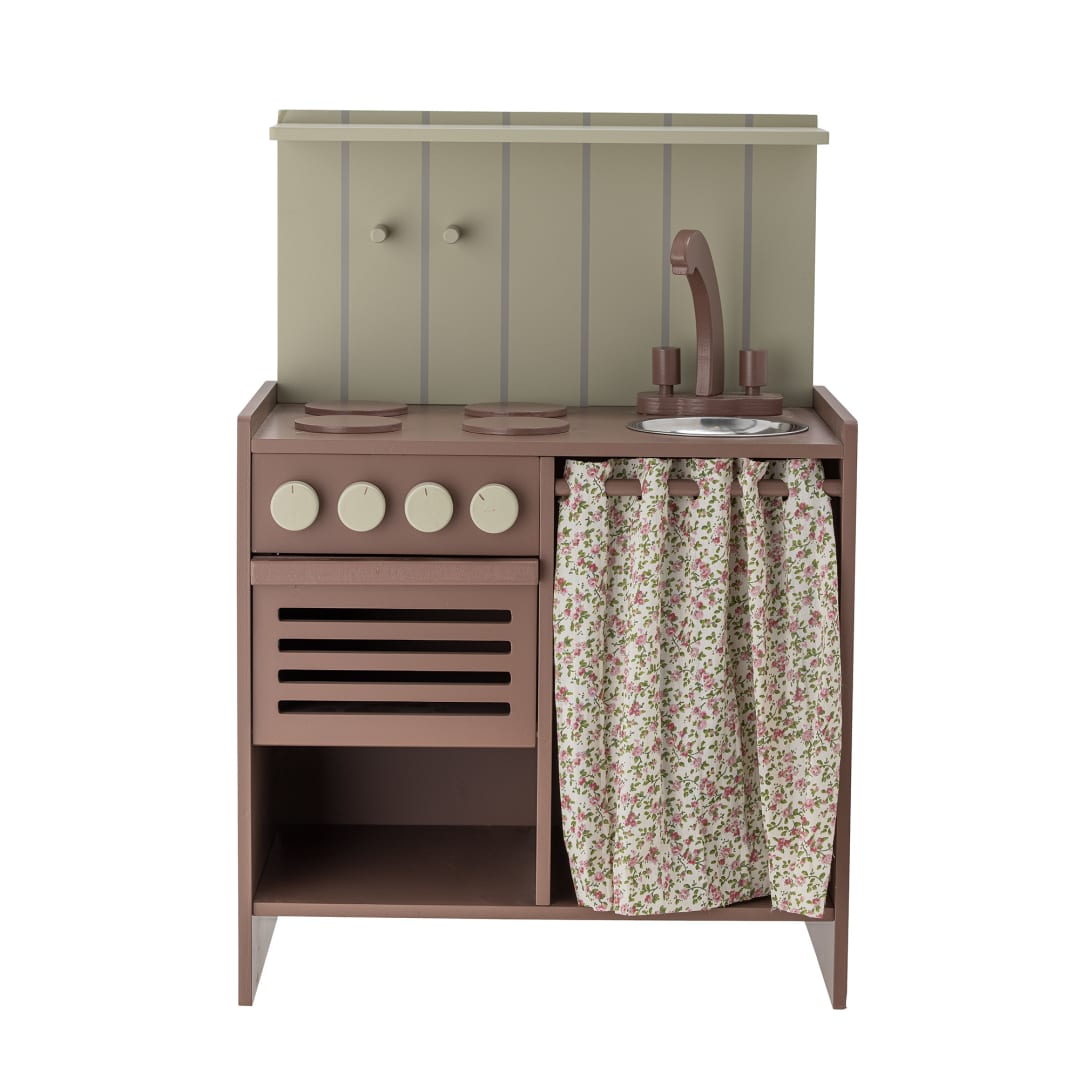 82051551 - Pippi Mini Stove, Brown, FSC®100%, MDF STOCK: 300