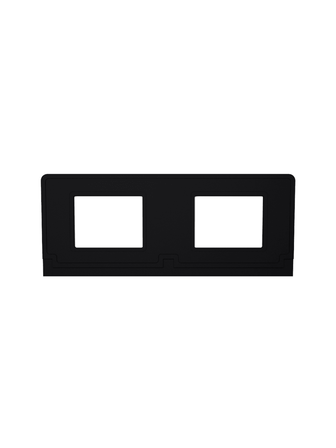  VISION - Double - Sign Frame - Black