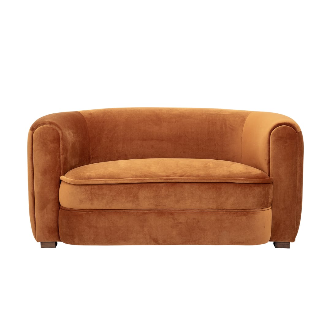 82046419 - Malala Sofa, Orange, Polyester STOCK: 13