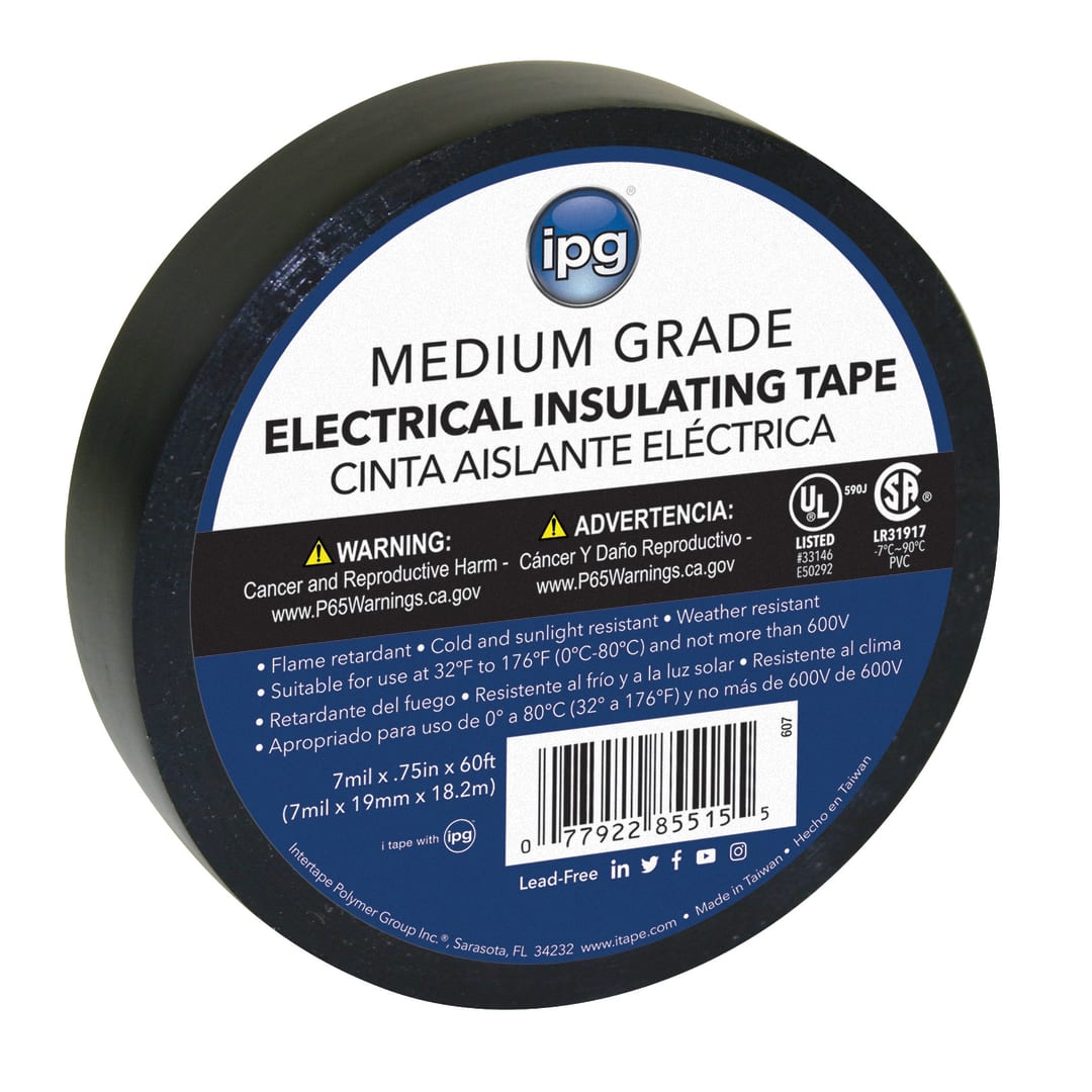 CONSMR ELEC 7 Mil PVC Film with Rubber Adhesive *
