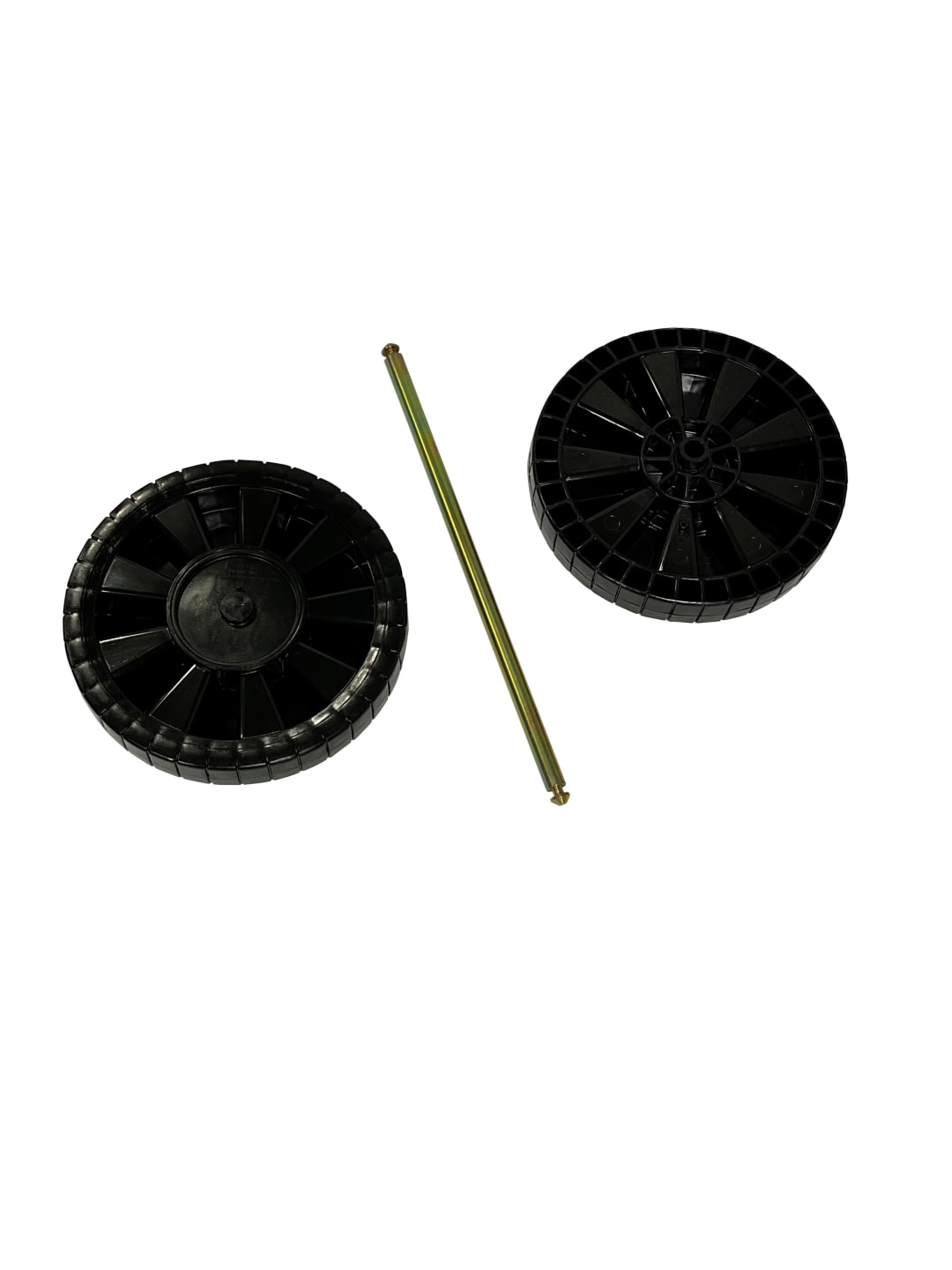 Replacement Snap-on Wheel Kit for 48 Gal. Two Wheel Trash Can