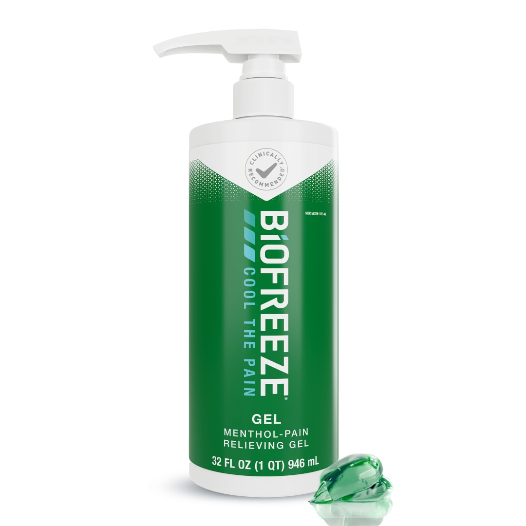 Biofreeze Pain Relief Gel, 32 oz. Pump, Green