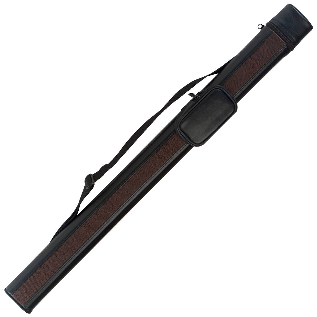 CASE W/ EMBOSSED INSET, BROWN,