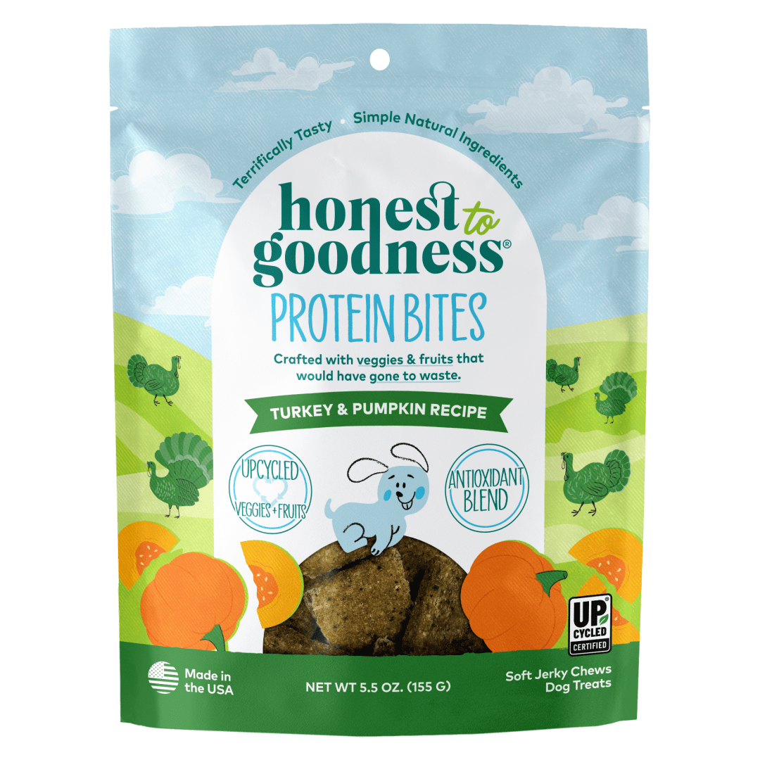 Honest to Goodness® Turkey &amp; Pumpkin Protein Bites for Dogs 5.5 oz. Bag