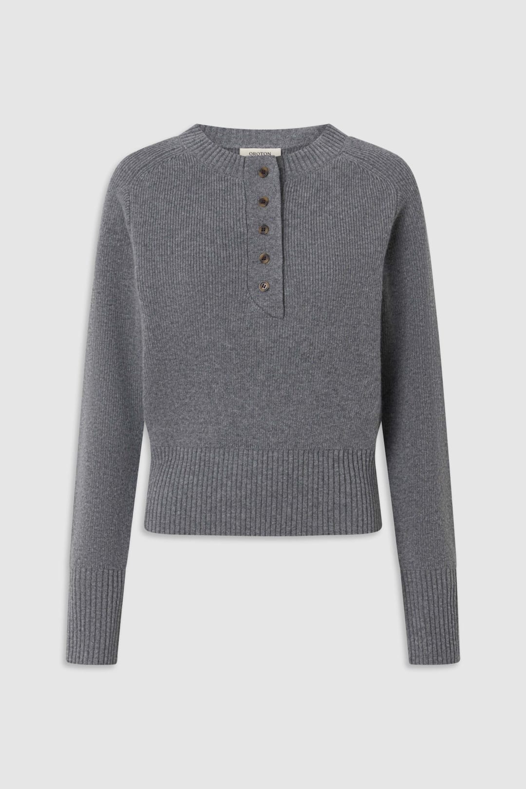 Rib Knit Henley