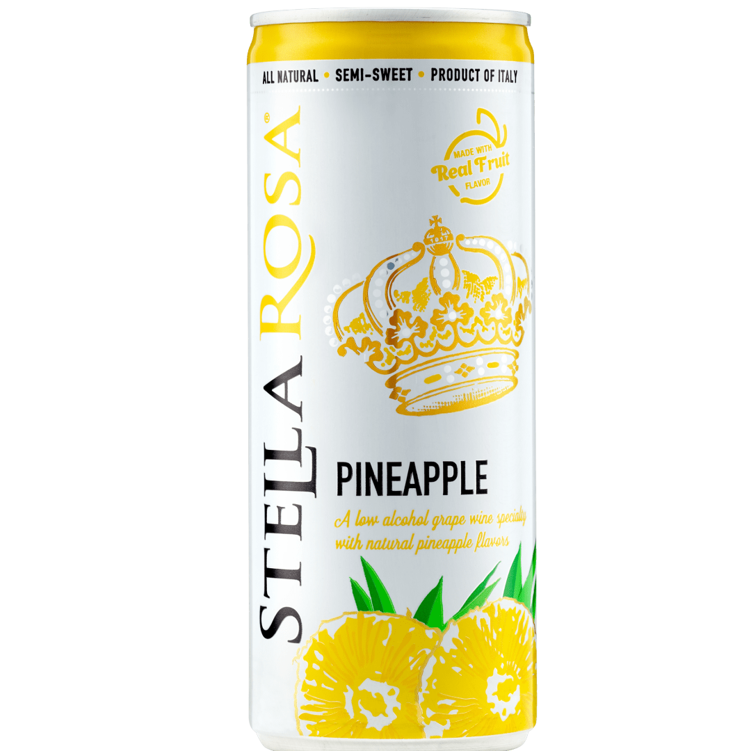 Stella Rosa Pineapple Semi-Sparkling White Wine 250 ml Can (Individual Can)
