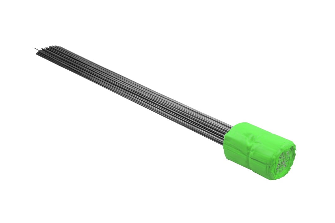 Stake Flags-21" Staff, 2-1/2"x3-1/2" Flag, Lime Fluorescent 100Pcs