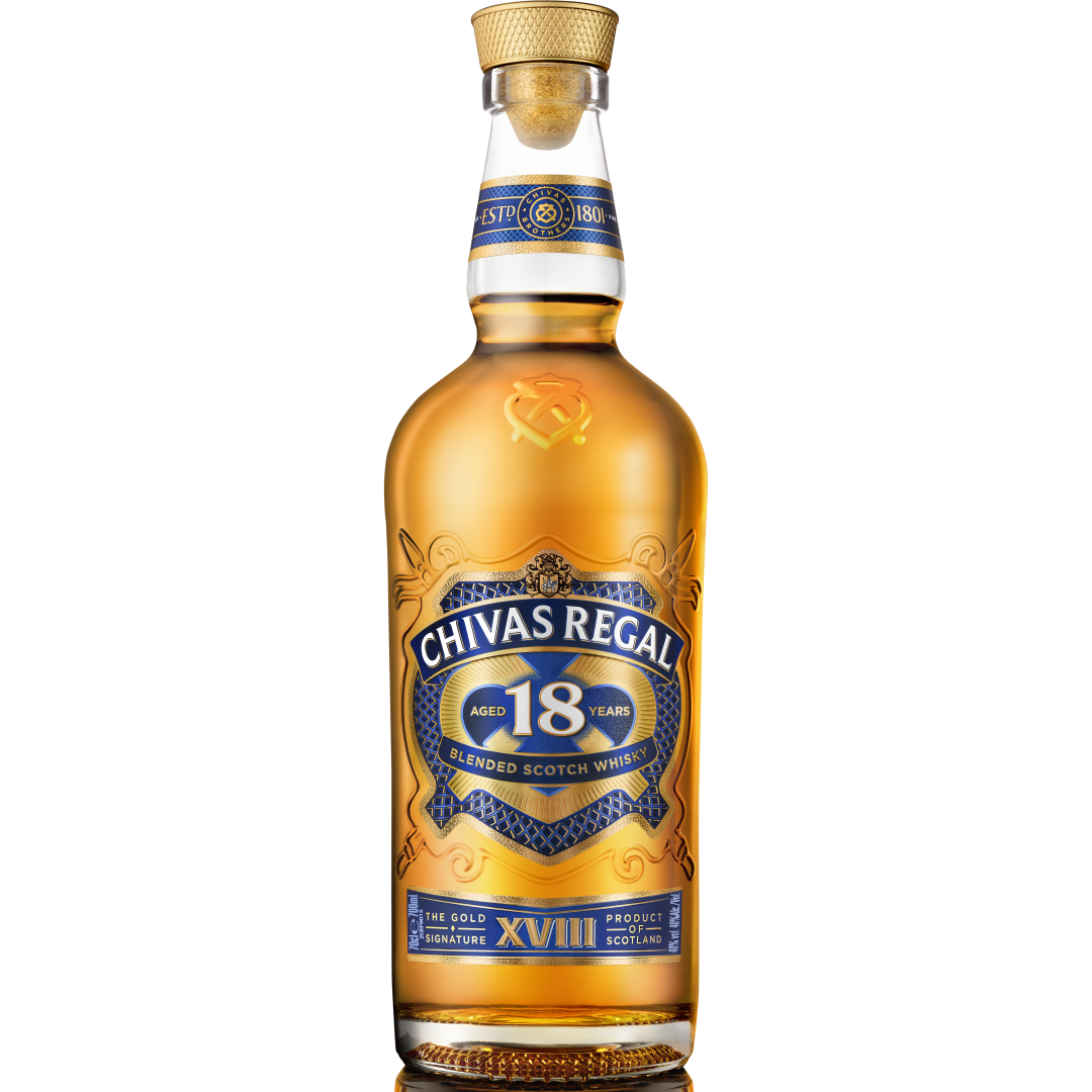 Chivas Regal 18 Year Old Blended Scotch Whisky, 750 ml Bottle, 80 Proof