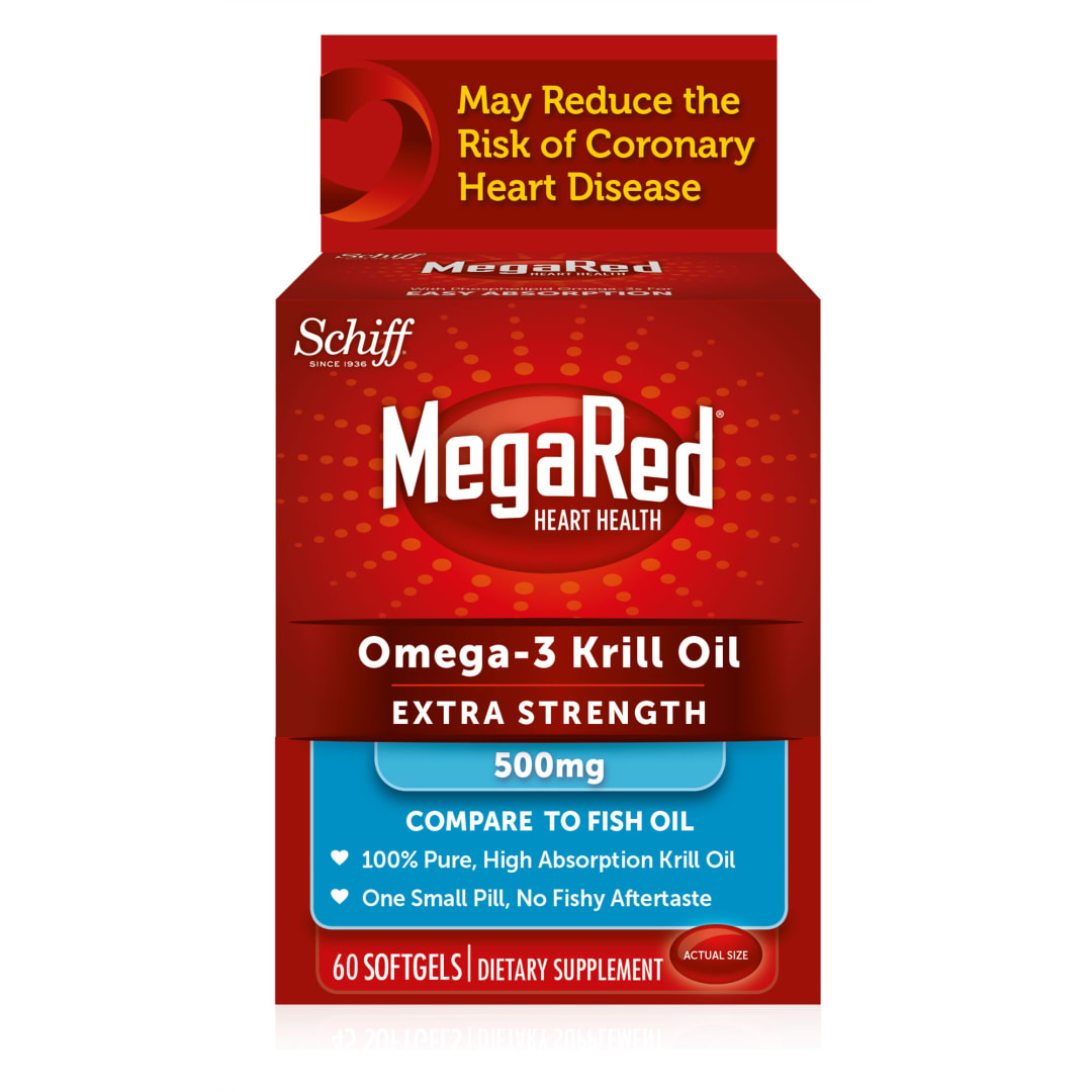 MEGARED® Omega-3 - Krill Oil Extra Strength 500mg 12/60 ct.