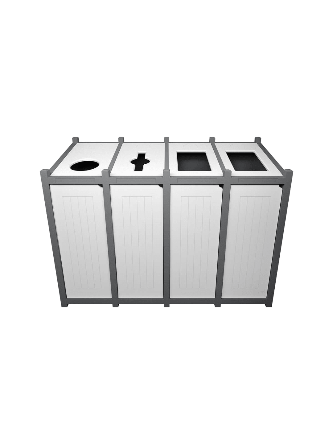 VENTURE - Quad - Unit - Circle-Mixed-Full-Full - Grey-White