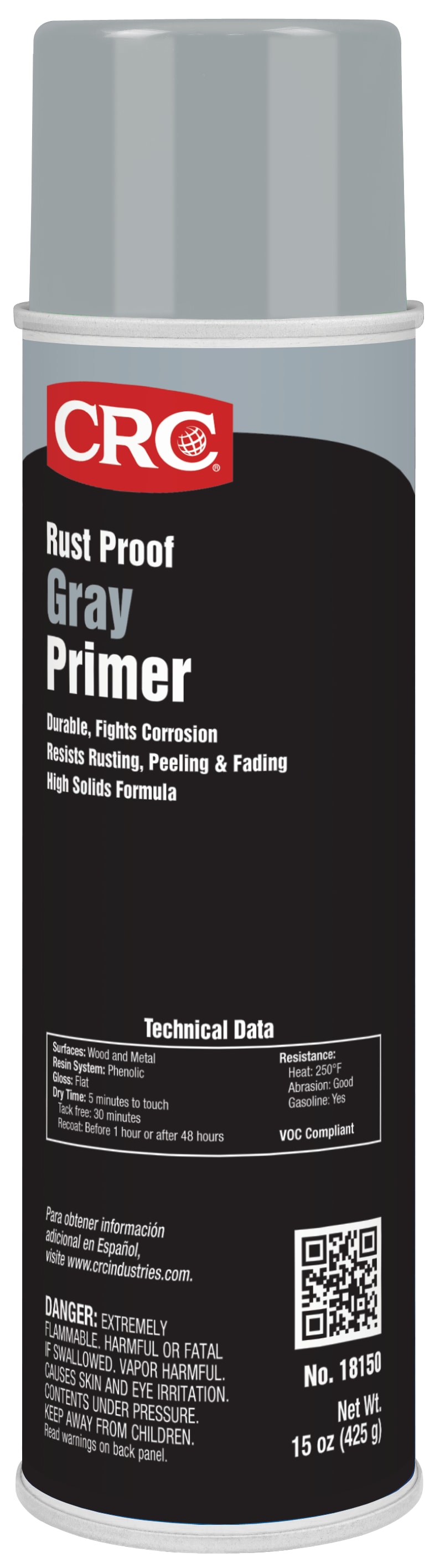 CRC Rust Proof Primers-Gray 1X15OZ