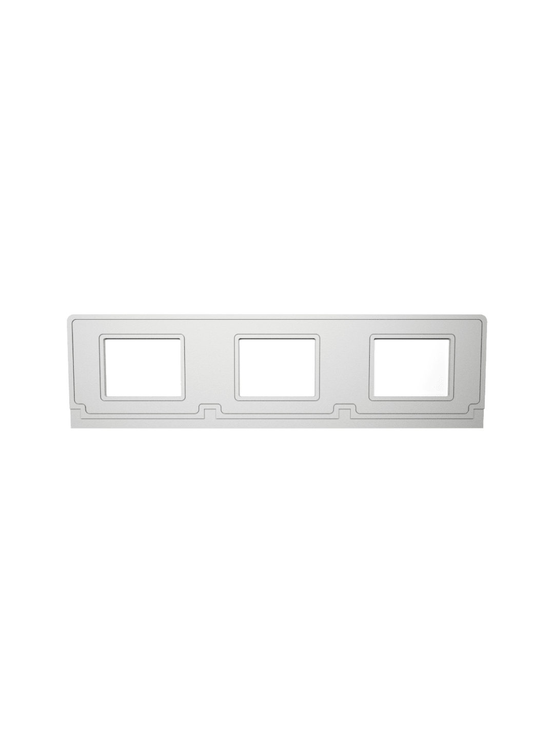  VISION - Triple - Sign Frame - White