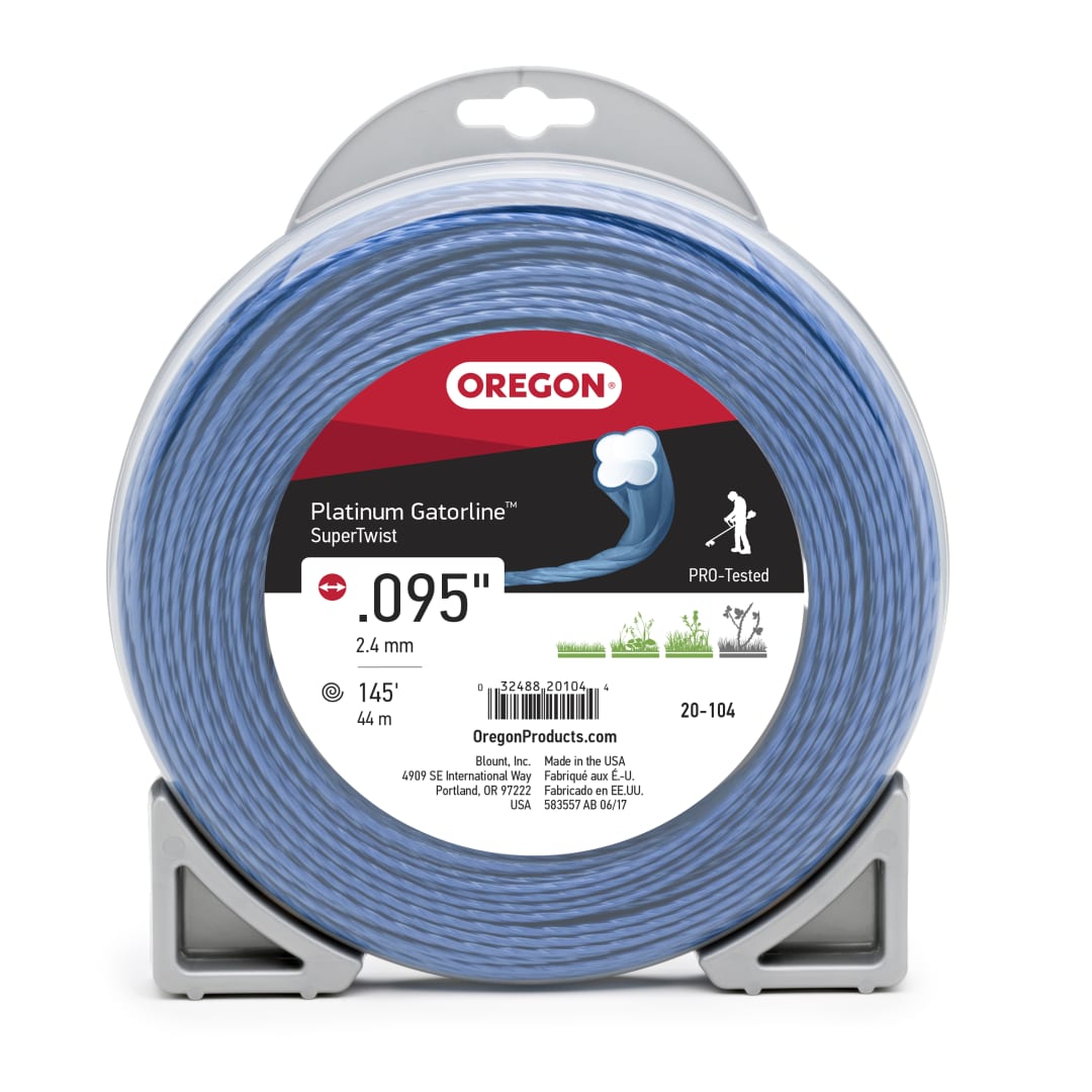 Platinum Gatorline Supertwist Trimmer Line, .095" by 145'