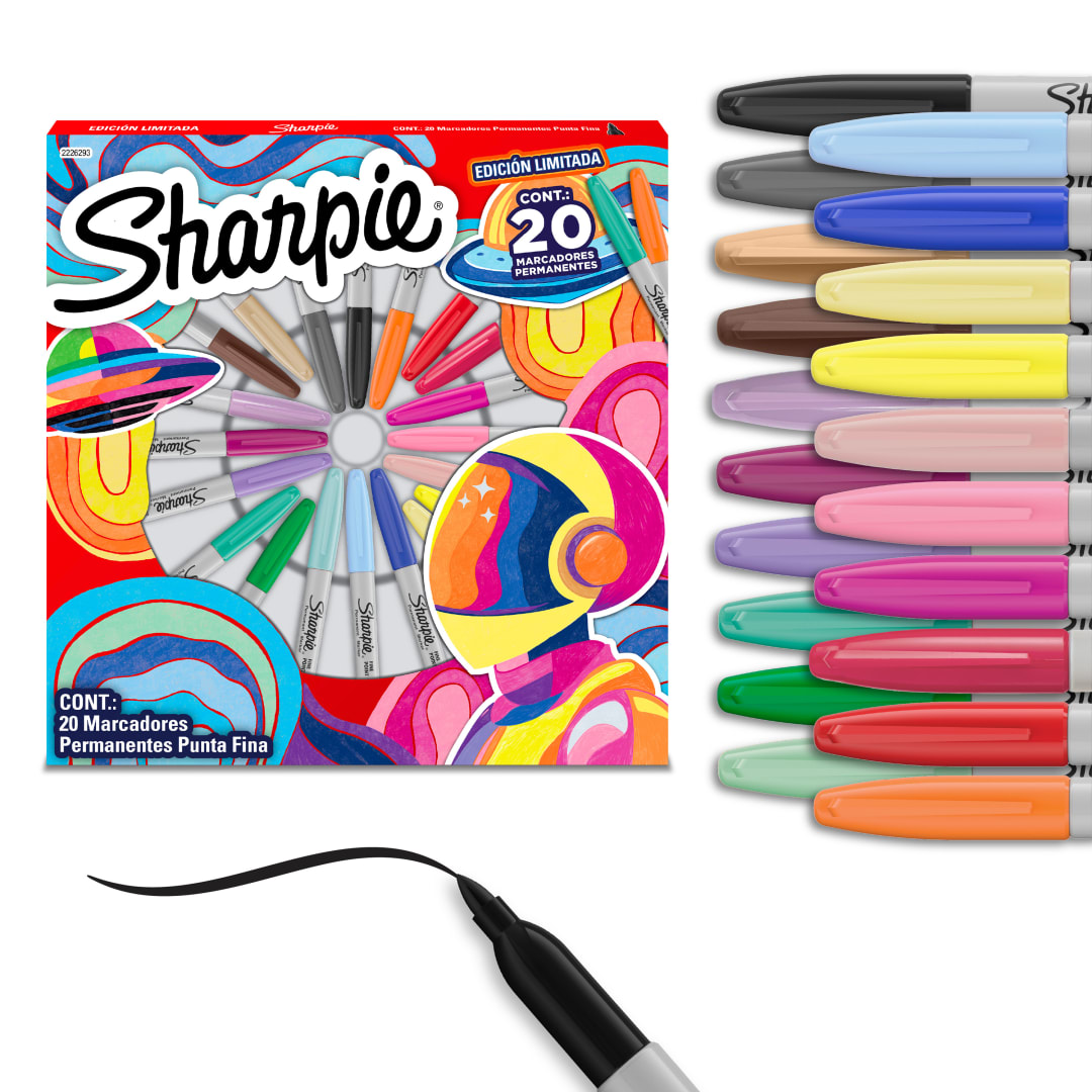 SHARPIE MINI PIZZA BOX 20CT